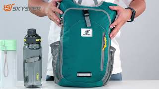 What Size Water Bottle Can the iShell10II Backpack's Side Pocket Carry? Find Out Now!