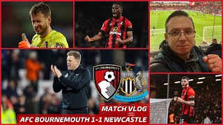 AFC Bournemouth 1-1 Newcastle United | Points SHARED & Finally got to say THANK YOU to EDDIE | VLOG