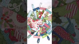 Better Not Pout!🎅Make stocking ornaments instead! #shabbyfabrics #christmas #holidaycrafts #diygift