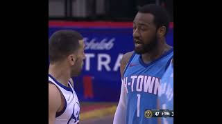 John Wall Almost Fight Campazzo after HARD Foul