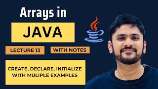 Arrays in Java | Create Declare Intialize with examples | Java Tutorial for Beginners | Amit Thinks