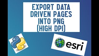 Arcgis Export Data Driven Pages into PNG with High resolution using Python (Arcpy)