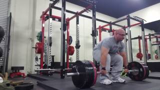 515 beltless Deadlifts for 3