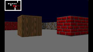 Wolfenstein 3D-style ray casting engine