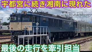 東海道貨物線をEF64形が躍動！引退した車両は死神引かれ解体現場に向かう運命しかないのか？