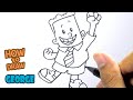 How to Drawing George beard | Drawing Captain Underpants