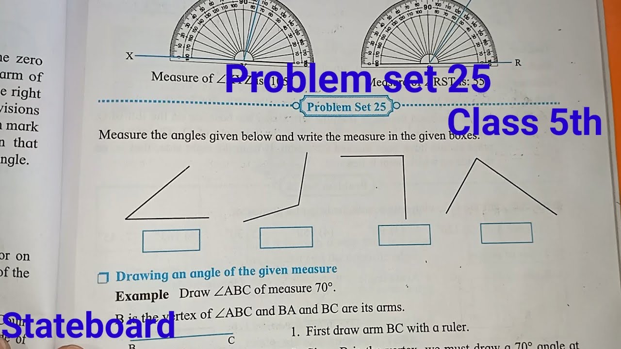 Problem Set 25 Class 5th Maths Youtube