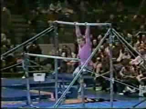 Why don t male gymnasts do uneven bars?