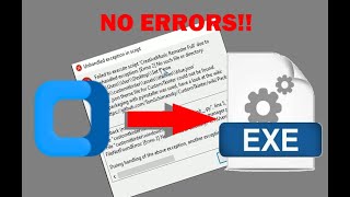 How to convert Custom-Tkinter-File to .EXE without Errors.