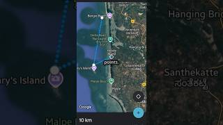 Measuring distance on Google maps| #GoogleMaps #DistanceMeasuring #Map #TechTutorial #TravelPlanning