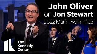 John Oliver on Jon Stewart | 2022 Mark Twain Prize
