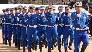 平成31年 山梨県警察年頭視閲式 分列行進 - 2019.1.8