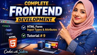 Learn HTML Forms | Input Types Explained Step by Step | Tutorial 9