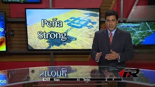 Holy Cross Powerlifter -- 'Pena Strong'