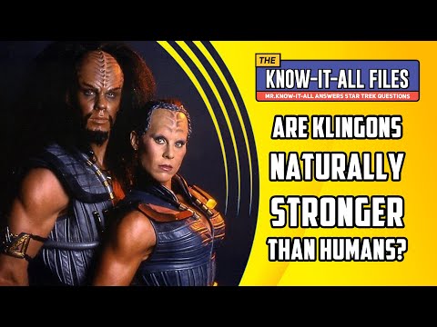 Are humans stronger than Klingons?