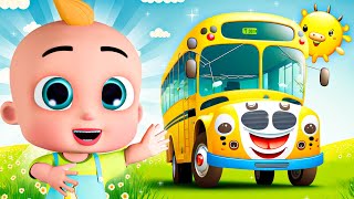 Wheels On The Bus | Finger Family Song | Baby Shark Dance & More Nursery Rhymes - Babies Songs