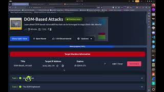 DOM-Based Attacks TryHackMe Walkthrough