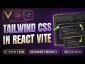 How to Install Tailwind CSS in React Vite | Beginner Guide 2026 