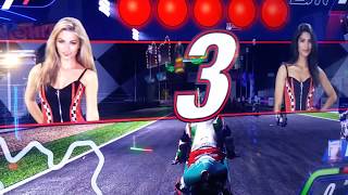 MotoGP Raw Thrills Race Motorcycle arcade game @ Dave and Busters