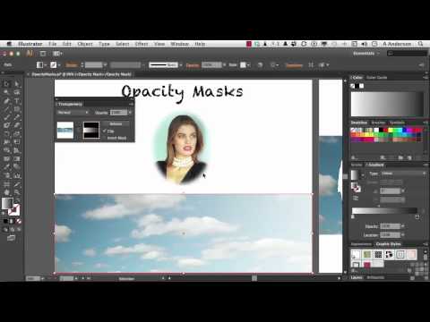 Adobe Illustrator CS6 Tutorial | Opacity Masks | InfiniteSkills Adobe Illustrator CS6 Tutorial | Opacity Masks | InfiniteSkills