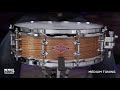 craviotto 14x4.25 private reserve zebrawood snare drum crcus14425przeb