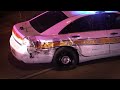 Illinois State Police car and IDOT truck hit on Dan Ryan Expressway