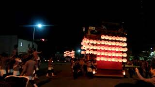 2018/4/21(土)下半田地区祭礼 曳き別れ 南組 護王車