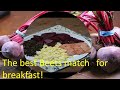 How to match scrambled eggs for Breakfast?