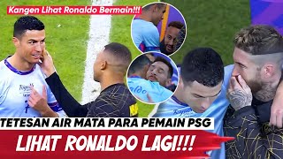 Download Mp3 RINDU BERTEMU RONALDO Reaksi Messi Mbappe Neymar Ramos PSG Lainnya Saat Bertemu Ronaldo Lagi