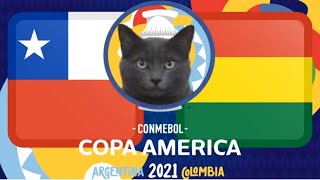 Cass the Cat - Copa América 2021 Predictions - Chile vs Bolivia - Predicción Copa América 2021