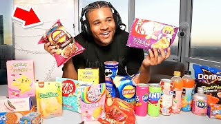 Fanum Does A Exotic Snack MUKBANG!😂