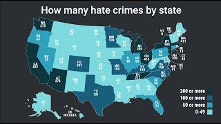 Here's where the most hate crimes occur in the US — it’s not where you think