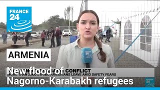 At Armenian border, crowd awaits loved ones fleeing Nagorno-Karabakh • FRANCE 24 English