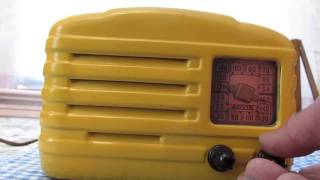 1945 Arvin model 524 vintage midget tube radio