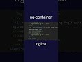 Angular Pro Tips: Simplify your Code with ng-container and *ngIf