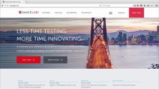 Parallel Testing with Sauce Labs