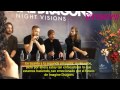 Conferencia de prensa Imagine Dragons México 2014