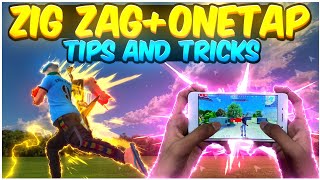 Zig Zag Movement + Onetap Advance Tips For You || Raistar Movement Increase ❤️ SNAPDRAGON CONQUEST