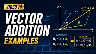 14 Vector Addition Examples