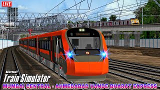 Premium Journey Experience in 22961 Mumbai Central - Ahmedabad Vande Bharat Express • MSTS LIVE