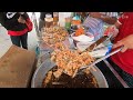 filipino street food calamares fried chicken skin and intestine isaw