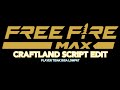 PLAYER TIDAK BISA LOMPAT | FF CRAFTLAND SCRIPT EDIT