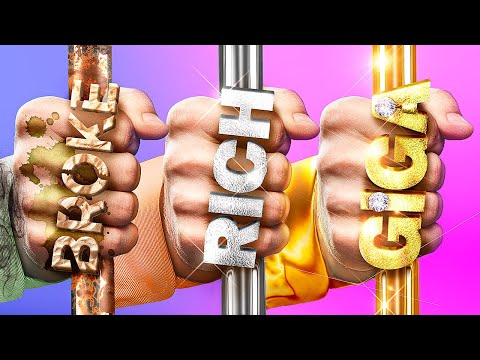 Rich vs Broke vs Giga Rich in Jail