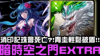 【神魔之塔】時空之門 暗Extra『被破解的怪毒』青圭隊 通關 『如何避開消印記珠』【JackLee】