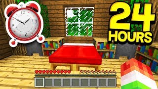 PLAYING MINECRAFT FOR 24 HOURS STRAIGHT!