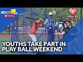 Memorial Stadium grounds hosts Play Ball Weekend