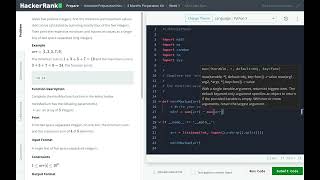 Week 1 | Mini-Max Sum Solution | HackerRank | Rajat Shenoi
