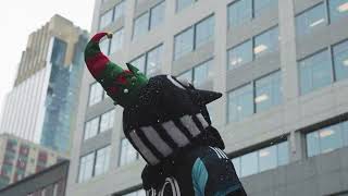 Happy Holidays from PK the Loon and Minnesota United