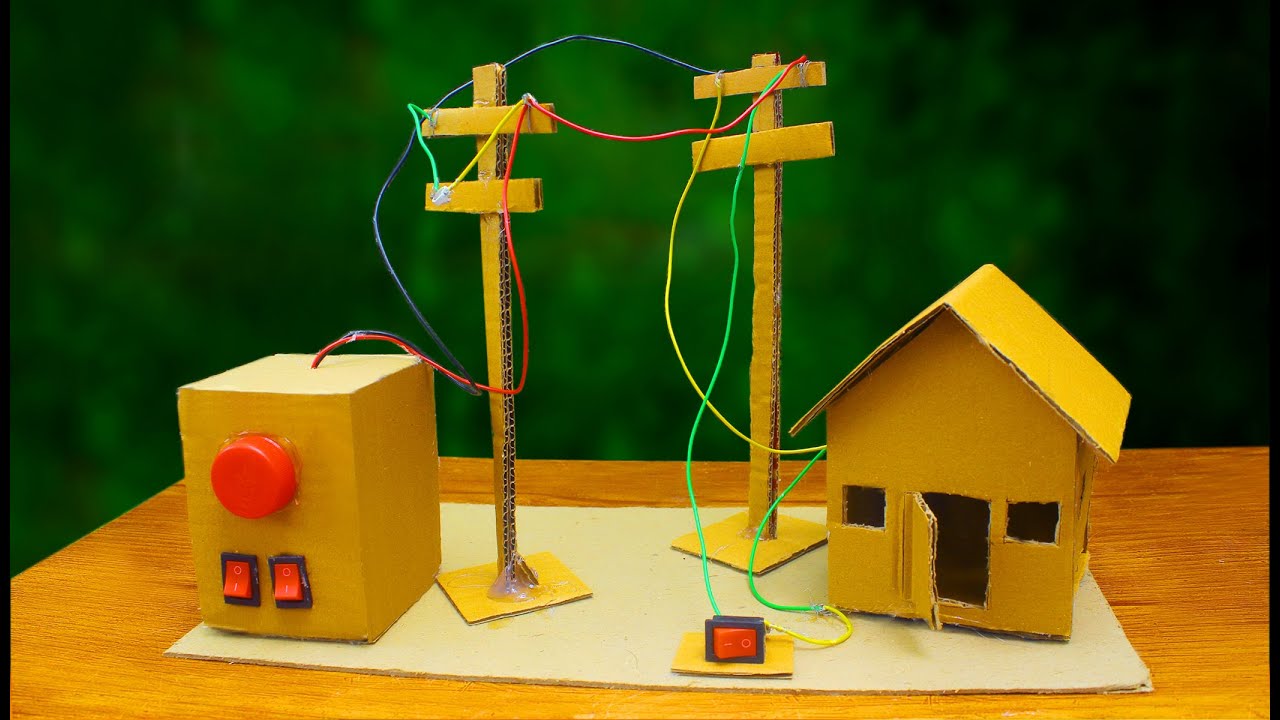 How Does Electricity Get To My House - Best Science Project - YouTube