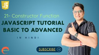 #21 Constructor function-Javascript Tutorial for beginners -#codewithpawar,In Hindi